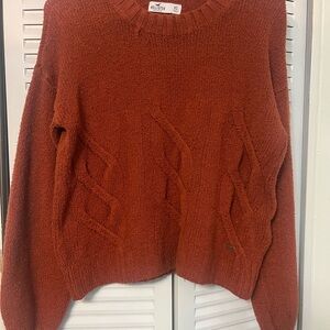 Hollister burn Orange Sweater Size XS